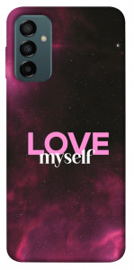 Чохол Love myself для Galaxy M13 4G