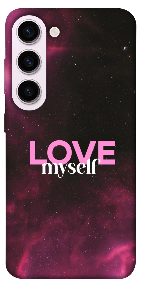 Чехол Love myself для Galaxy S23+
