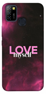 Чехол Love myself для Infinix Hot 10 Lite