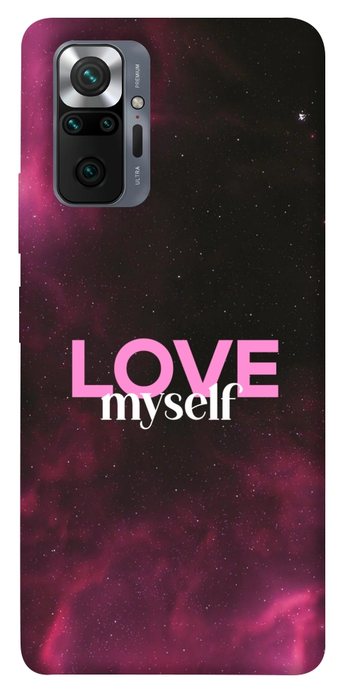 Чохол Love myself для Xiaomi Redmi Note 10 Pro Max