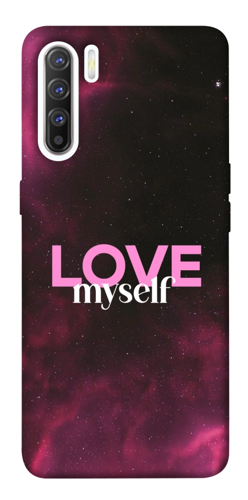 Чехол Love myself для Oppo Reno 3