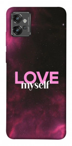 Чохол Love myself для Motorola Moto G32