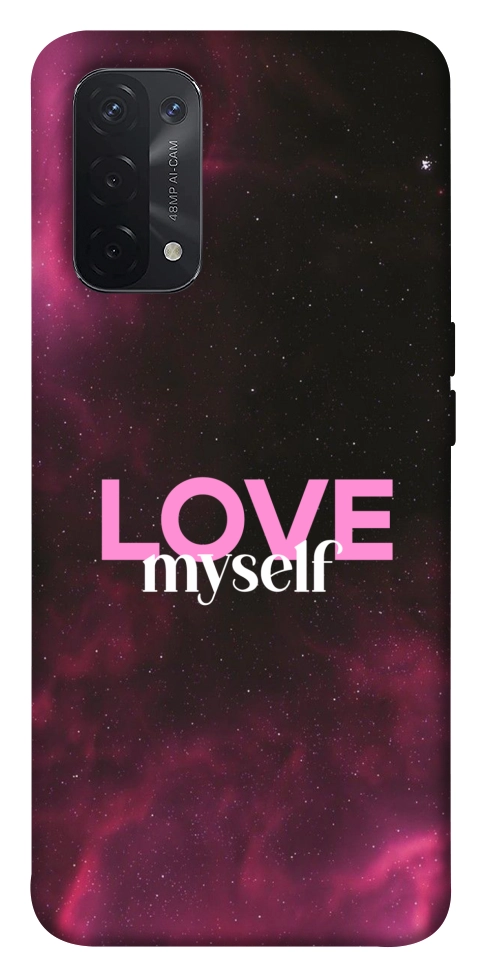 Чехол Love myself для Oppo A74 5G