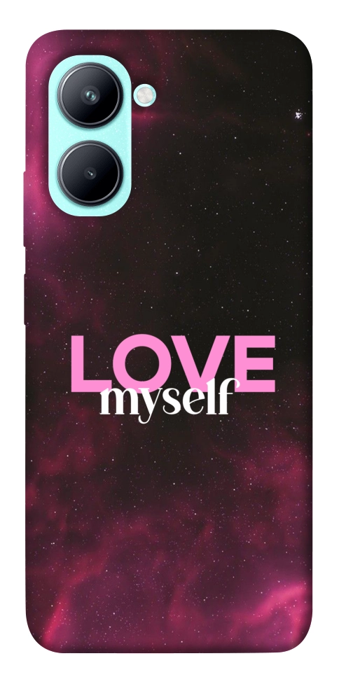 Чехол Love myself для Realme C33