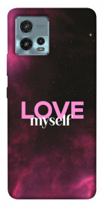 Чехол Love myself для Motorola Moto G72
