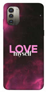 Чохол Love myself для Nokia G11