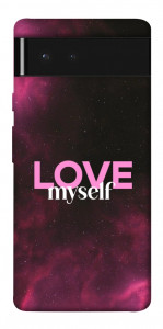 Чехол Love myself для Google Pixel 6