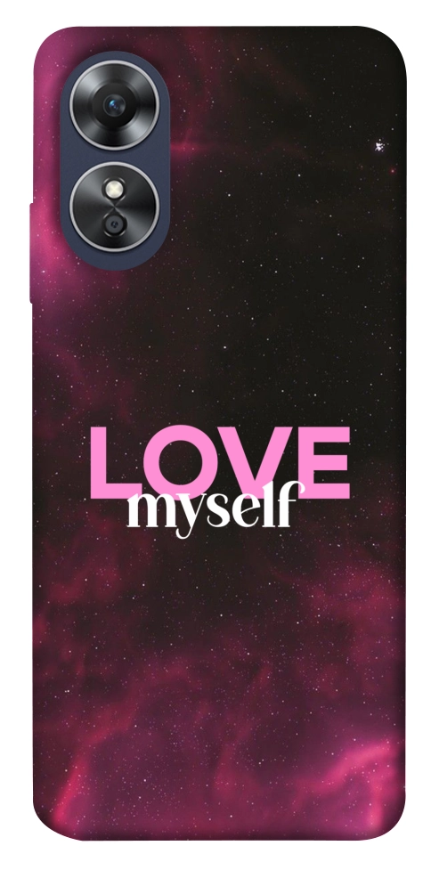 Чохол Love myself для Oppo A17