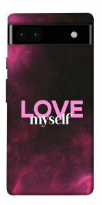 Чехол Love myself для Google Pixel 6A