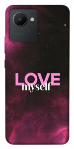 Чехол Love myself для Realme C30s