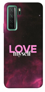 Чехол Love myself для Huawei nova 7 SE