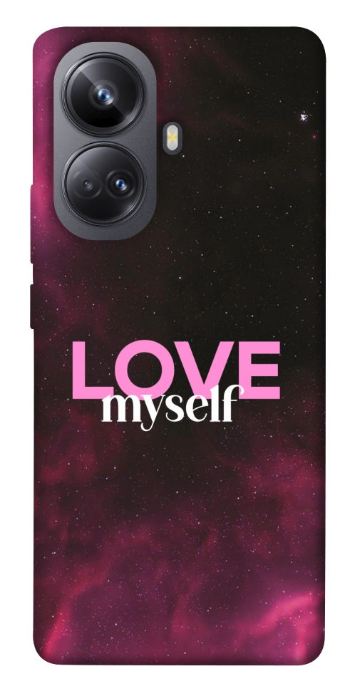 Чехол Love myself для Realme 10 Pro+