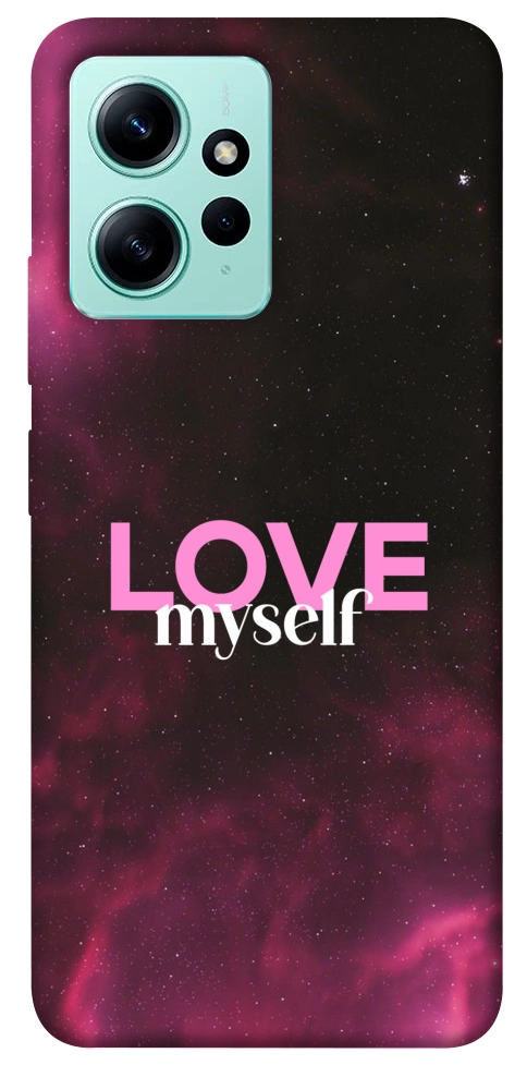 Чехол Love myself для Xiaomi Redmi Note 12 4G