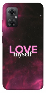 Чохол Love myself для Xiaomi Redmi Note 11R