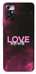 Чехол Love myself для ZTE Blade A72