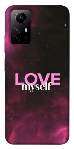 Чехол Love myself для Xiaomi Redmi Note 12S