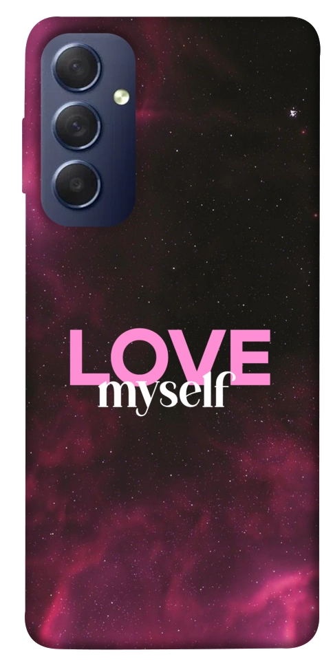 Чехол Love myself для Galaxy M54 5G