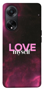 Чохол Love myself для Oppo A98