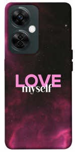 Чехол Love myself для OnePlus Nord CE 3 Lite