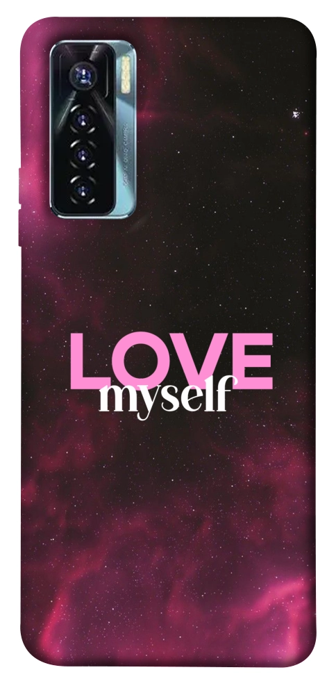 Чехол Love myself для TECNO Camon 17 Pro
