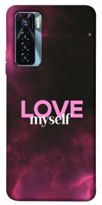 Чехол Love myself для TECNO Camon 17 Pro
