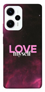 Чехол Love myself для Xiaomi Poco F5