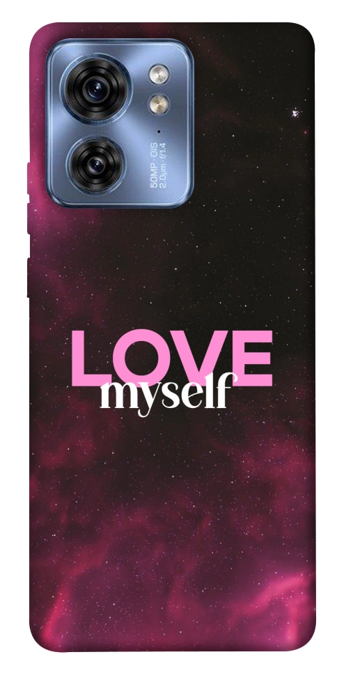 Чехол Love myself для Motorola Edge 40