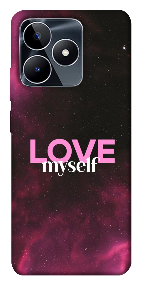 Чехол Love myself для Realme C53