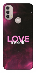 Чехол Love myself для Motorola Moto E30