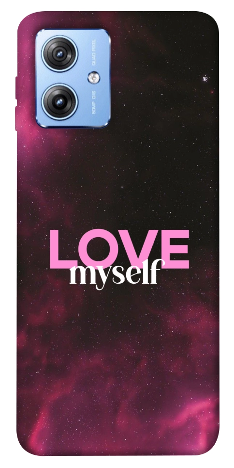 Чехол Love myself для Motorola Moto G84