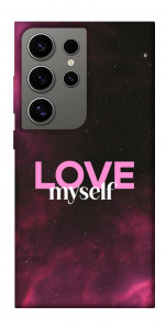 Чехол Love myself для Galaxy S24 Ultra