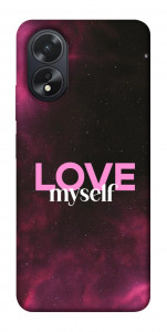 Чехол Love myself для Oppo A18