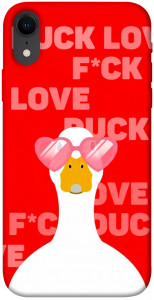 Чохол Lovely duck для iPhone XR