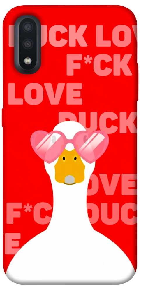 Чехол Lovely duck для Galaxy A01