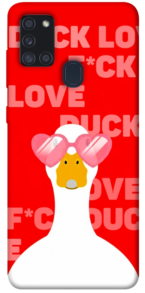 Чехол Lovely duck для Galaxy A21s (2020)