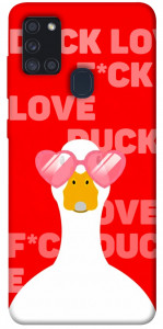 Чохол Lovely duck для Galaxy A21s (2020)
