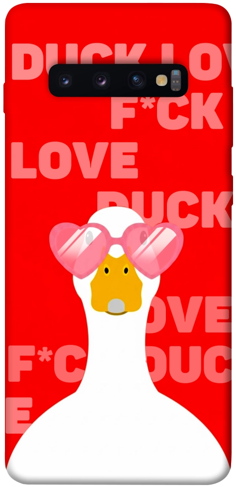 Чехол Lovely duck для Galaxy S10 Plus (2019)