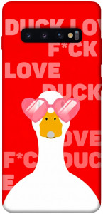 Чехол Lovely duck для Galaxy S10 Plus (2019)
