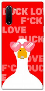 Чохол Lovely duck для Galaxy Note 10 (2019)