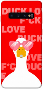 Чохол Lovely duck для Galaxy S10 (2019)