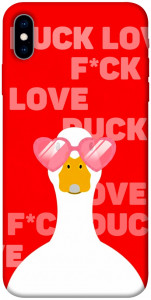 Чехол Lovely duck для iPhone XS