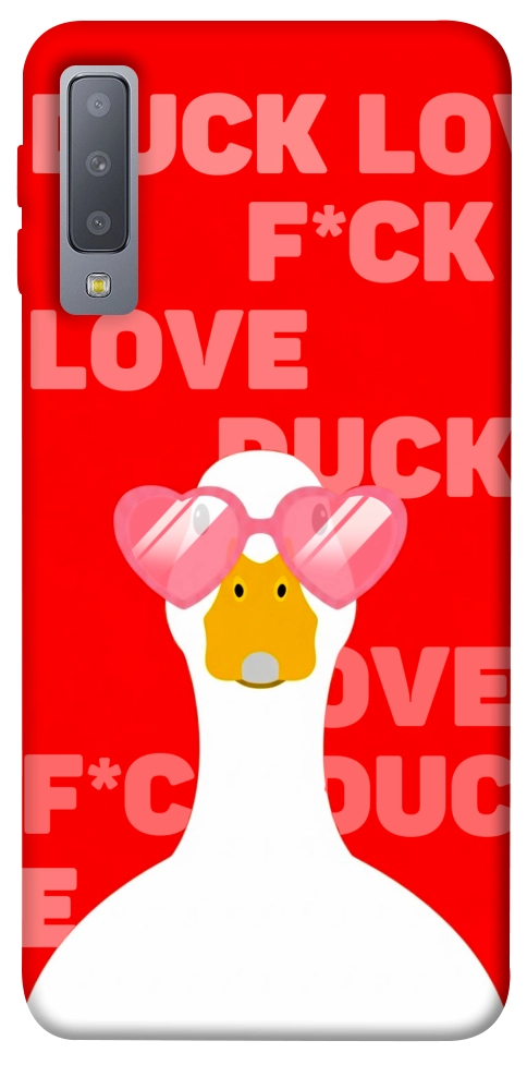 Чехол Lovely duck для Galaxy A7 (2018)