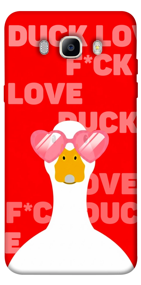 Чехол Lovely duck для Galaxy J7 (2016)