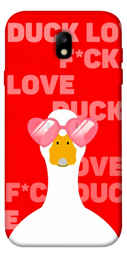 Чехол Lovely duck для Galaxy J7 (2017)