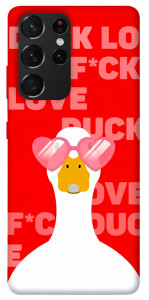 Чехол Lovely duck для Galaxy S21 Ultra