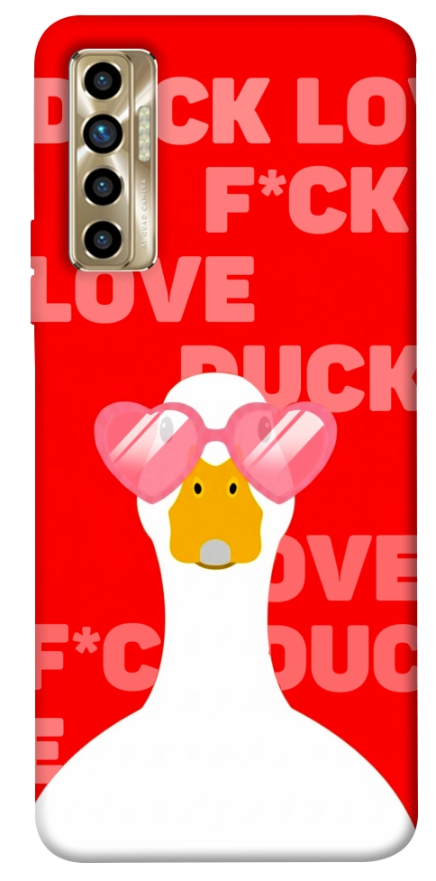 Чехол Lovely duck для TECNO Camon 17P