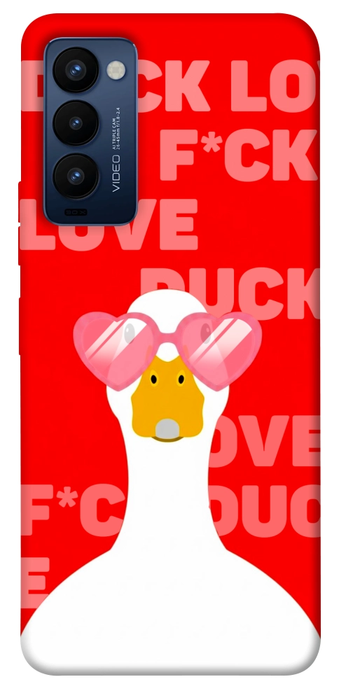 Чехол Lovely duck для TECNO Camon 18
