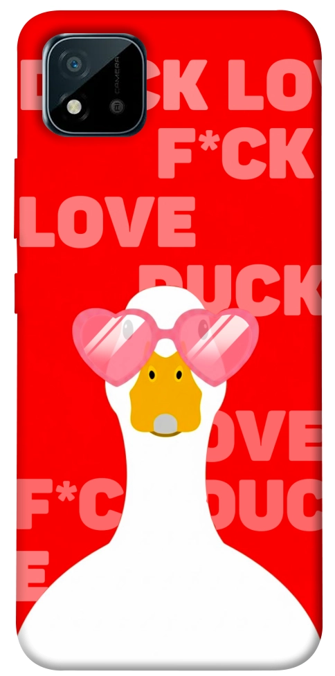 Чехол Lovely duck для Realme C20