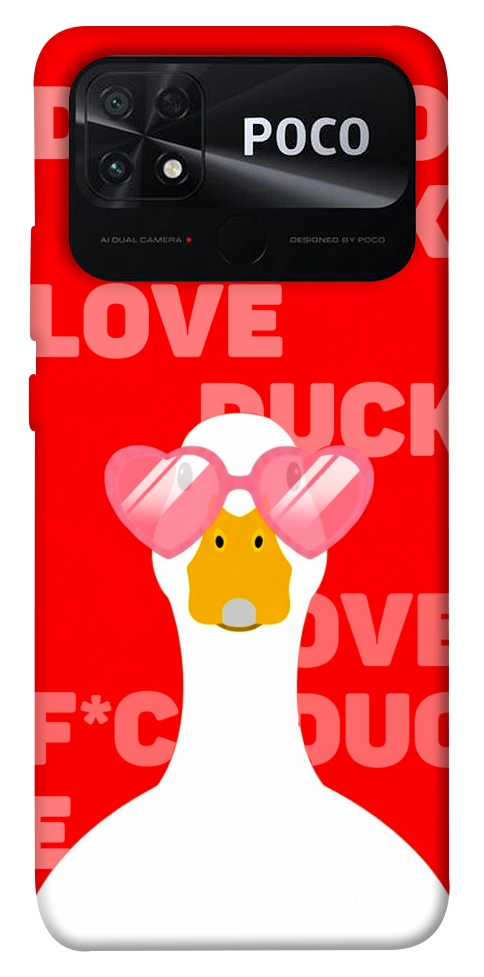 Чехол Lovely duck для Xiaomi Poco C40