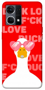Чохол Lovely duck для Oppo Reno 7 4G